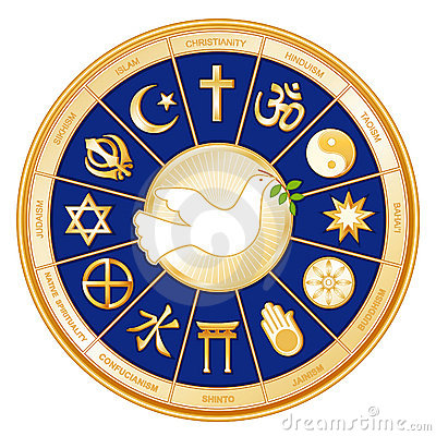 Els símbols religiosos evoquen l'experiència de Déu. Les religions menen a la pau universal.